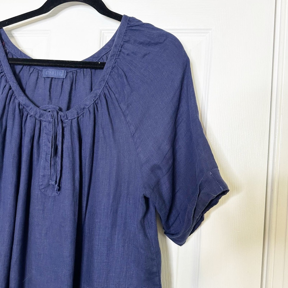 CP SHADES Size M 100% Linen Neeko Dress - Picture 3 of 8